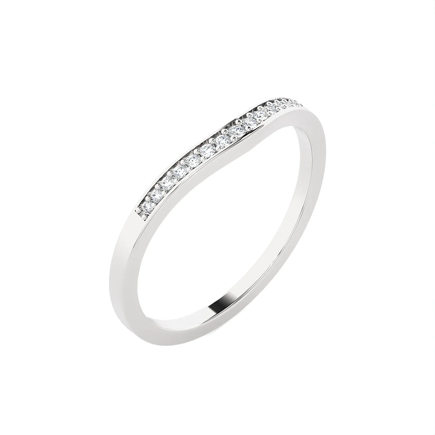 1/15 ctw Round Lab Grown Diamond Anniversary Ring