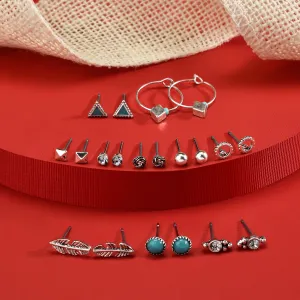 Accessorize London Ethnic Stud Set