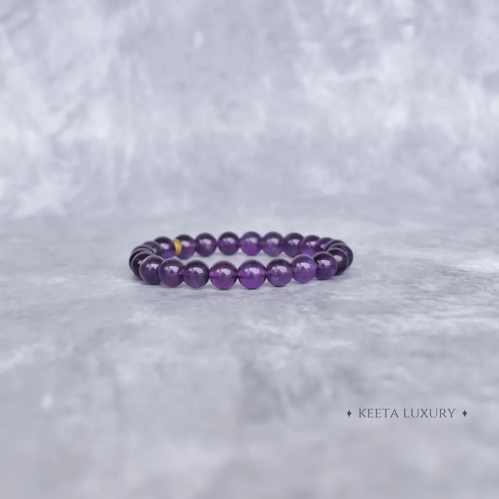 Basic - Amethyst Bracelets