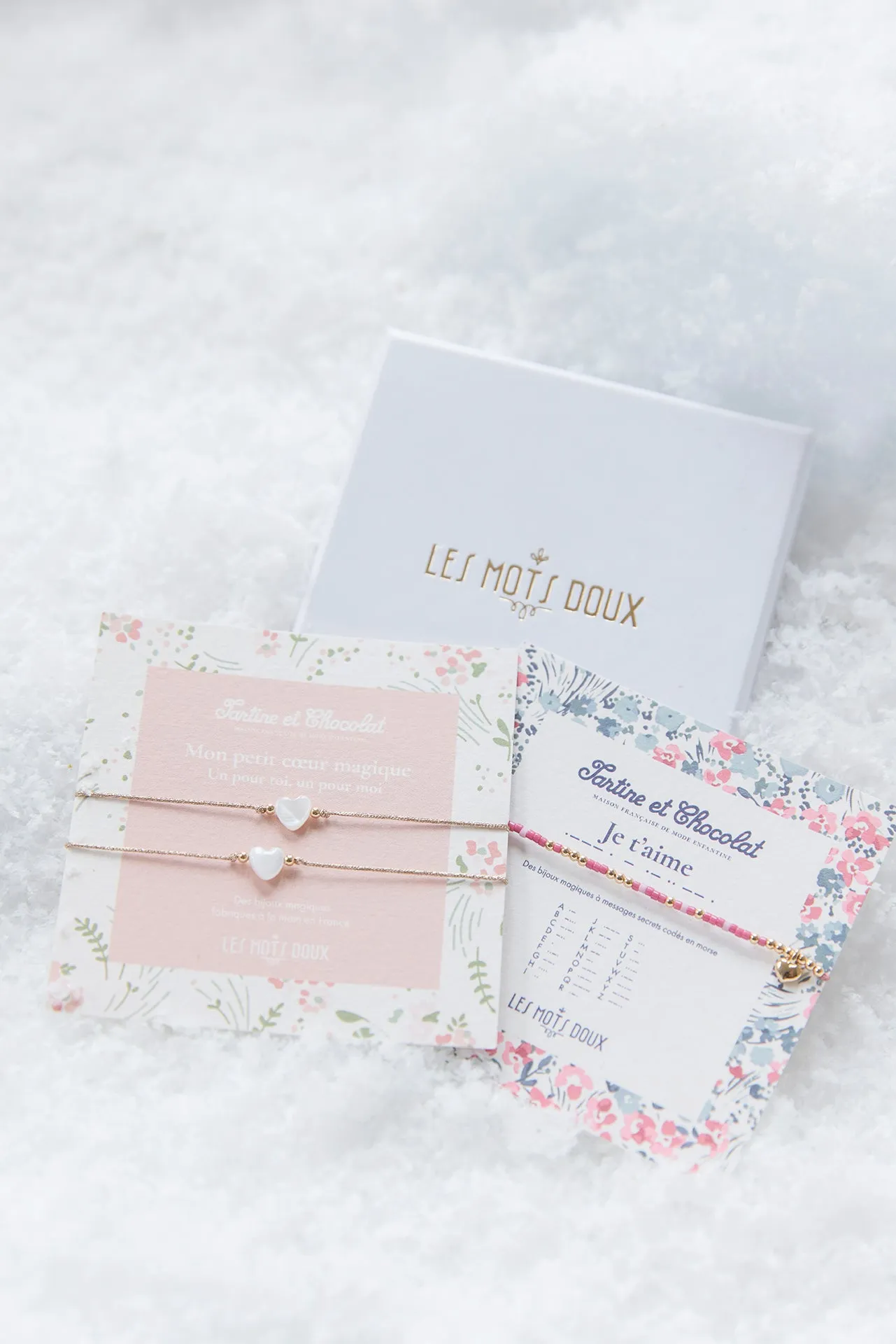 Bracelet cœur - Les Mots Doux x Tartine et Chocolat