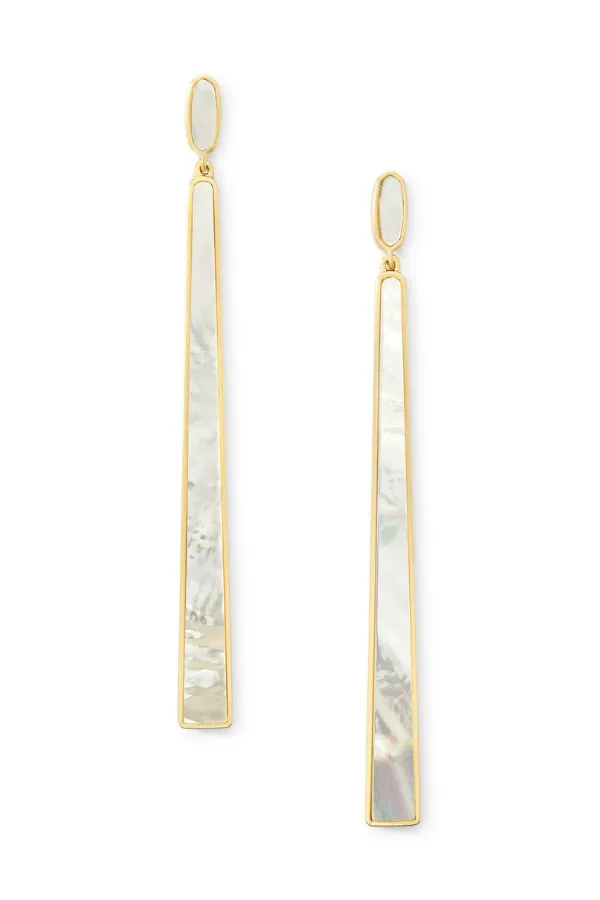 Brooklyn Earring - Gold Ivory MOP | Kendra Scott