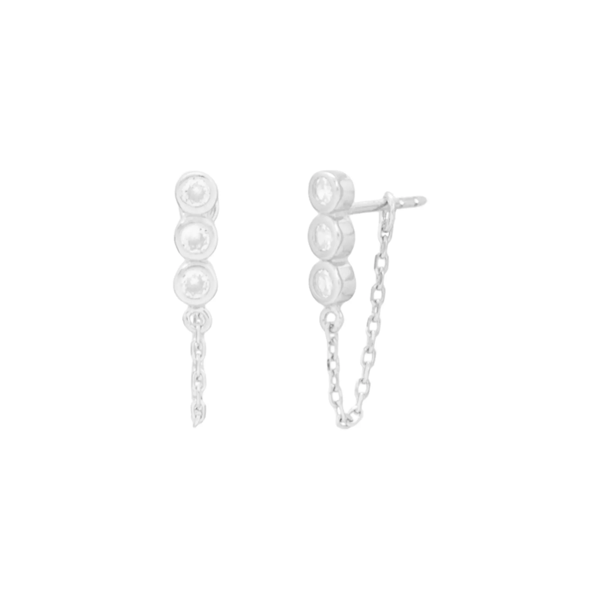 Chain Stud Earrings