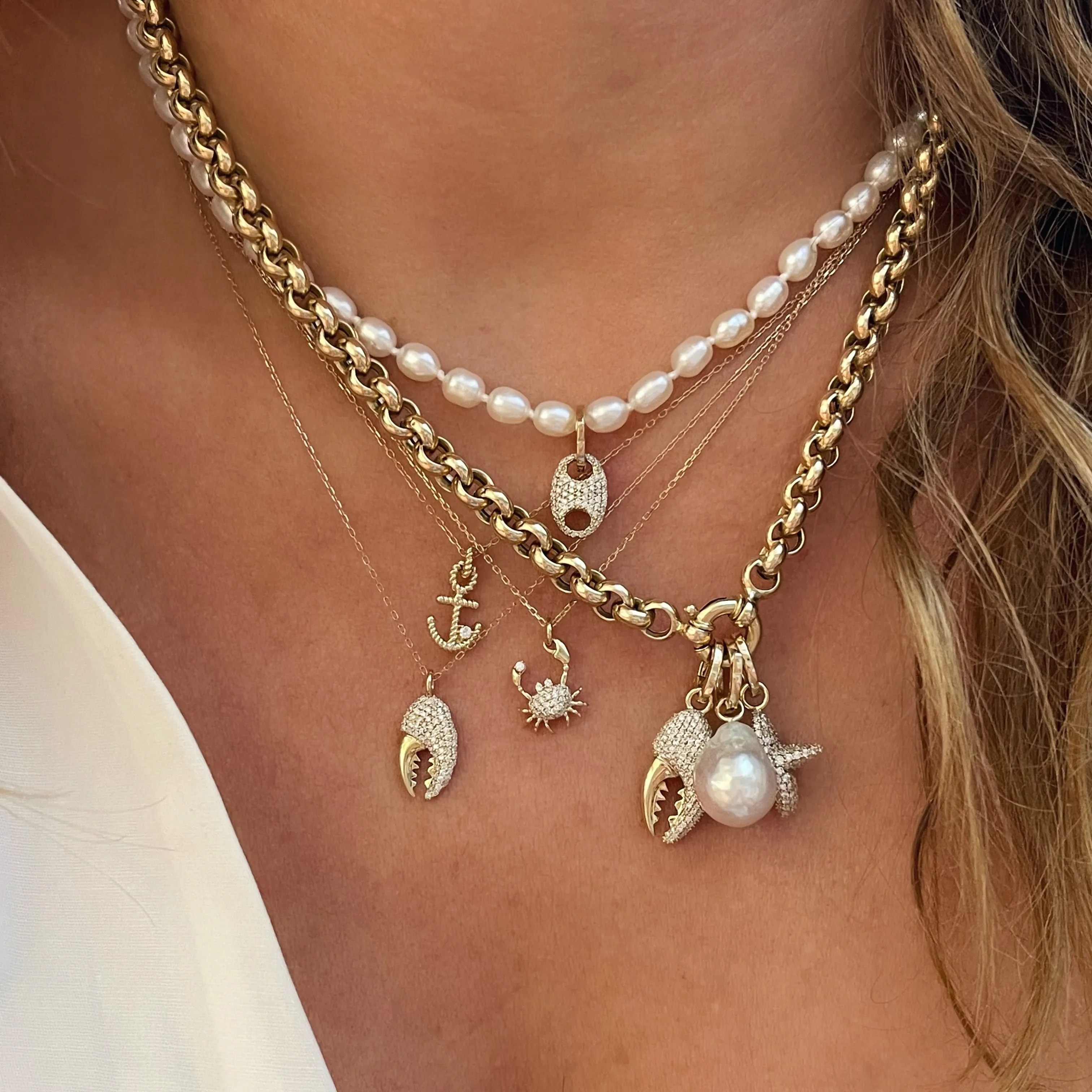 Chunky Seed Pearl Necklace