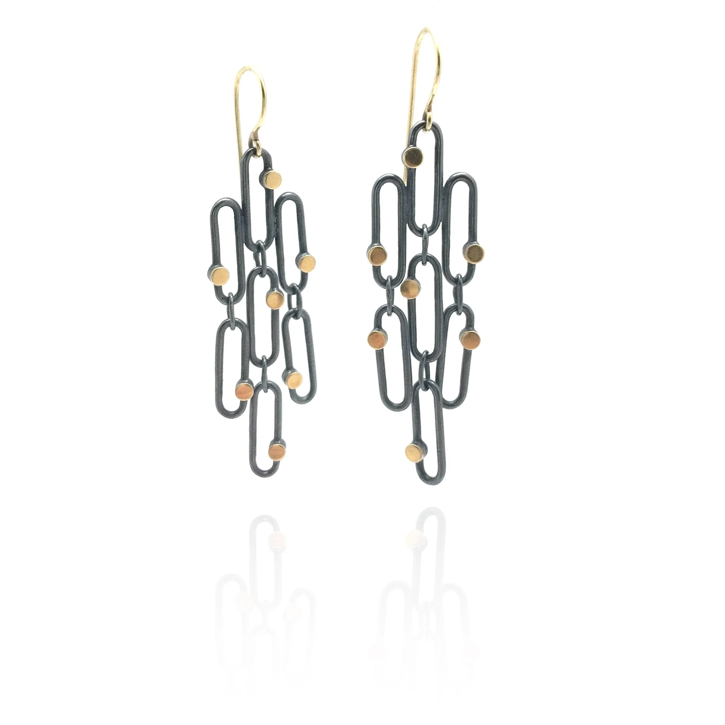 Confetti Grid Earrings - Small