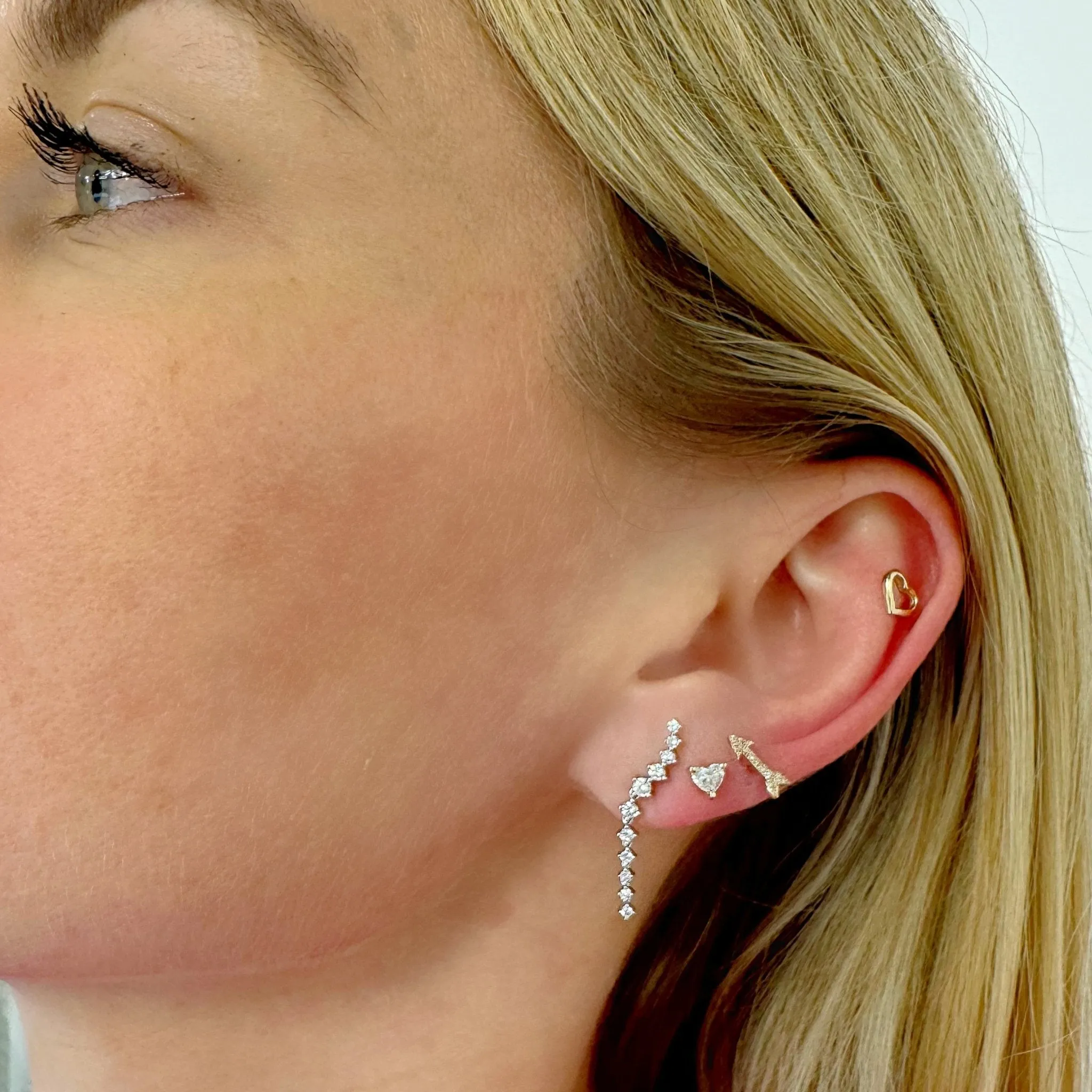 Diamond Waterfall Earrings