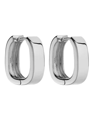 Elysium Silver Hoops