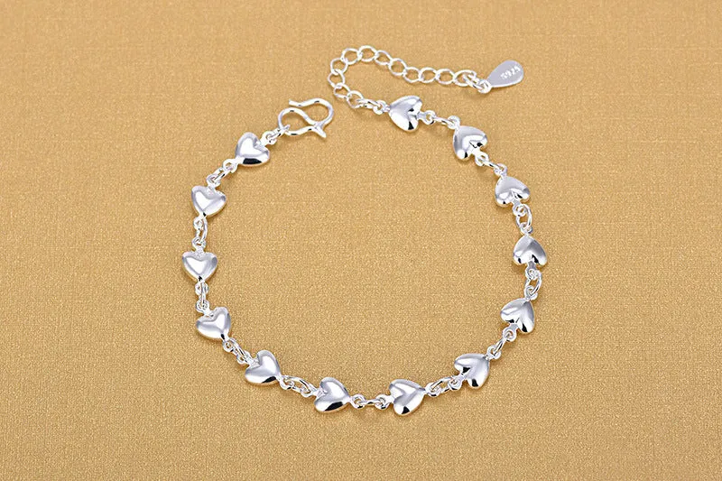 Fashion Simple Ladies Solid Love Bracelet