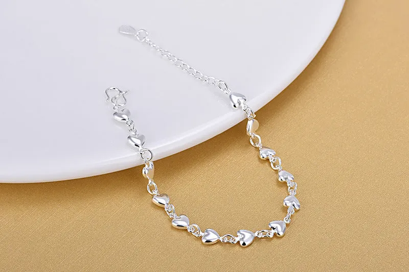 Fashion Simple Ladies Solid Love Bracelet