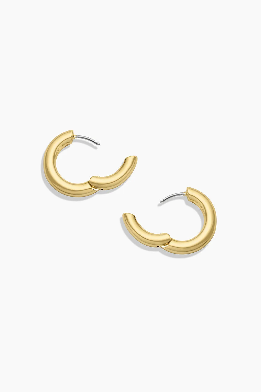 Gorjana Lou Hoops Earrings in Gold