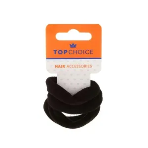 Hair Bands Black 4 pcs