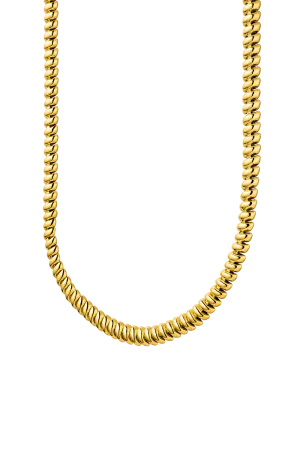 Iconic Twisted Necklace 14K Gold Plated