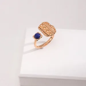 Lapis Lazuli Ring Gold For Woman