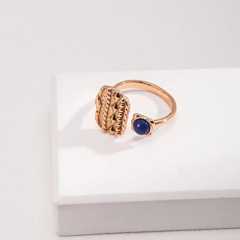 Lapis Lazuli Ring Gold For Woman