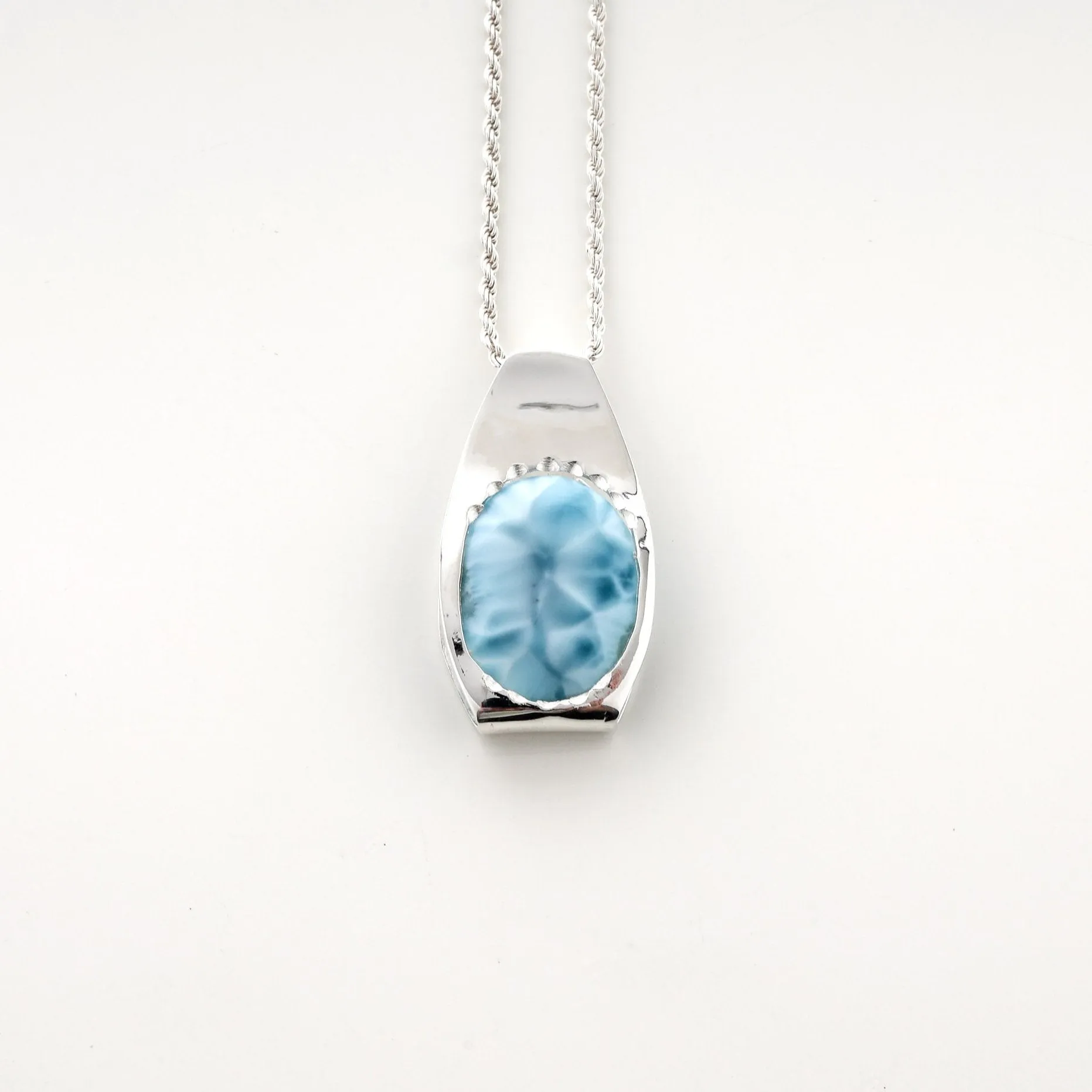 Larimar Pendant Poesia