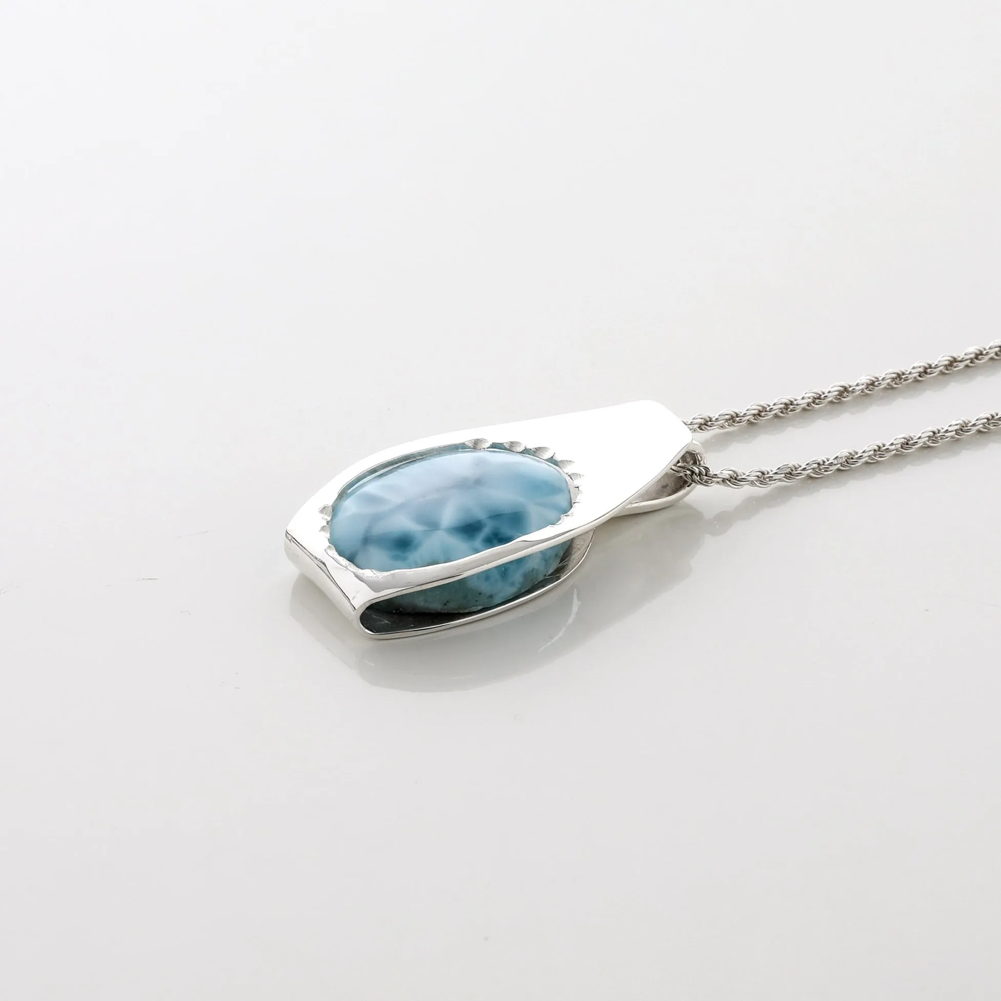 Larimar Pendant Poesia