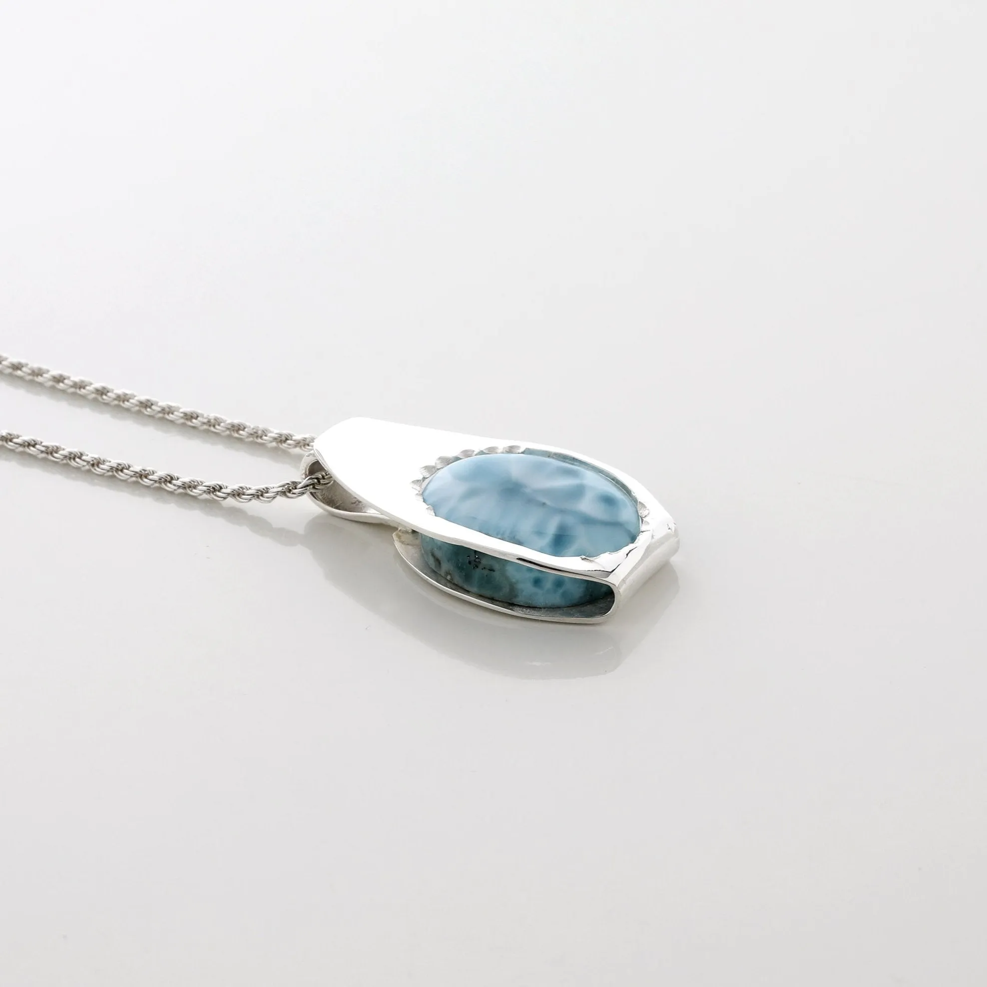 Larimar Pendant Poesia