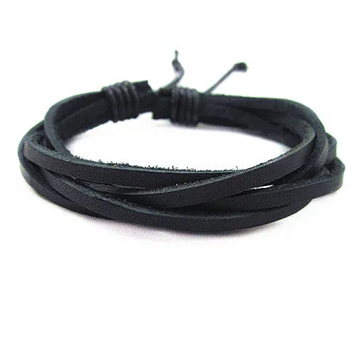 Multilayer Cowhide Bracelet Woven Casual Simple