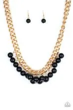 Necklace Get Off My Runway - Gold N244