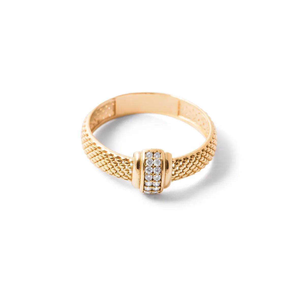 Pave Diamond dotted Ring