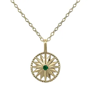 Rosace Emerald Necklace