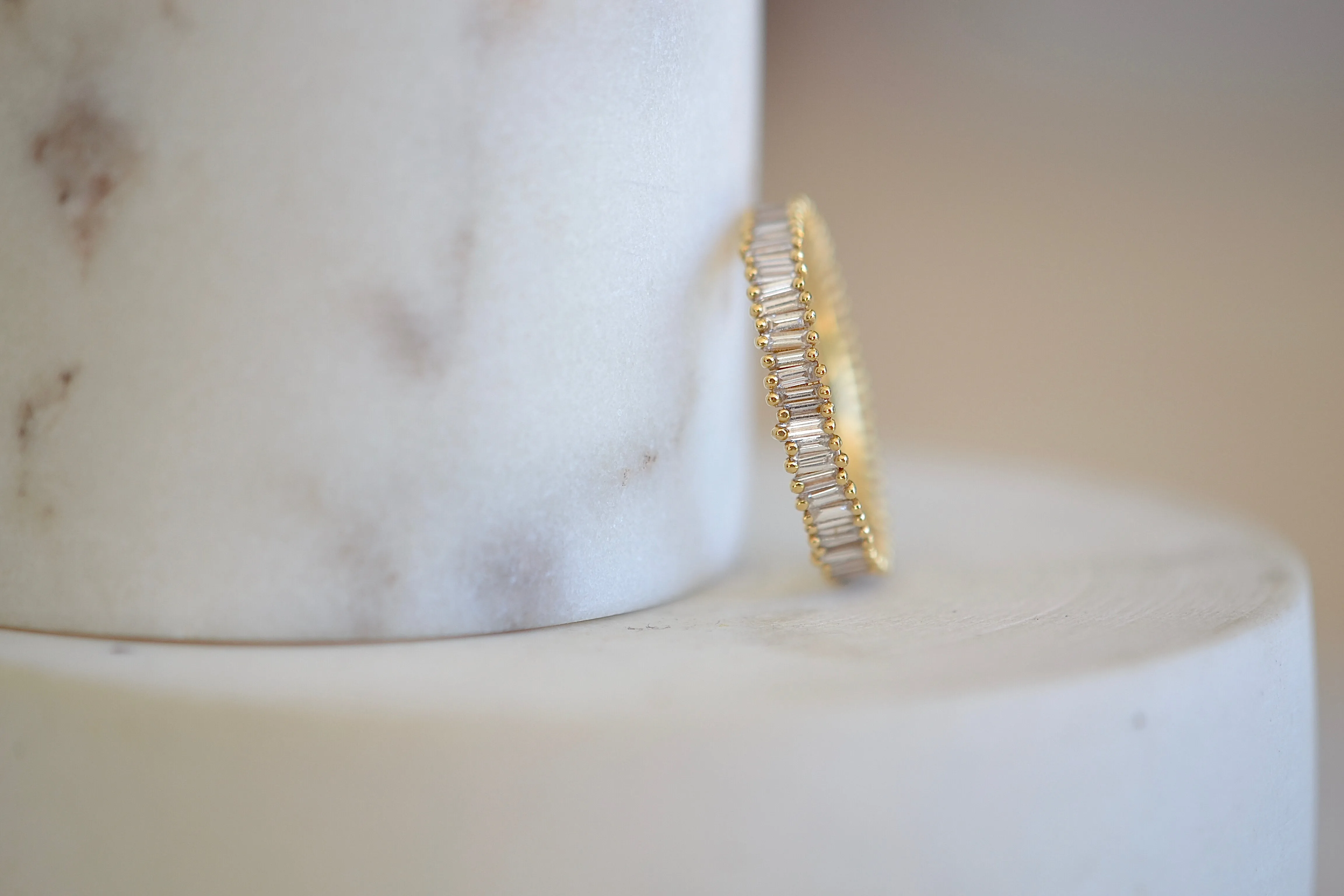 Small Baguette Eternity Band