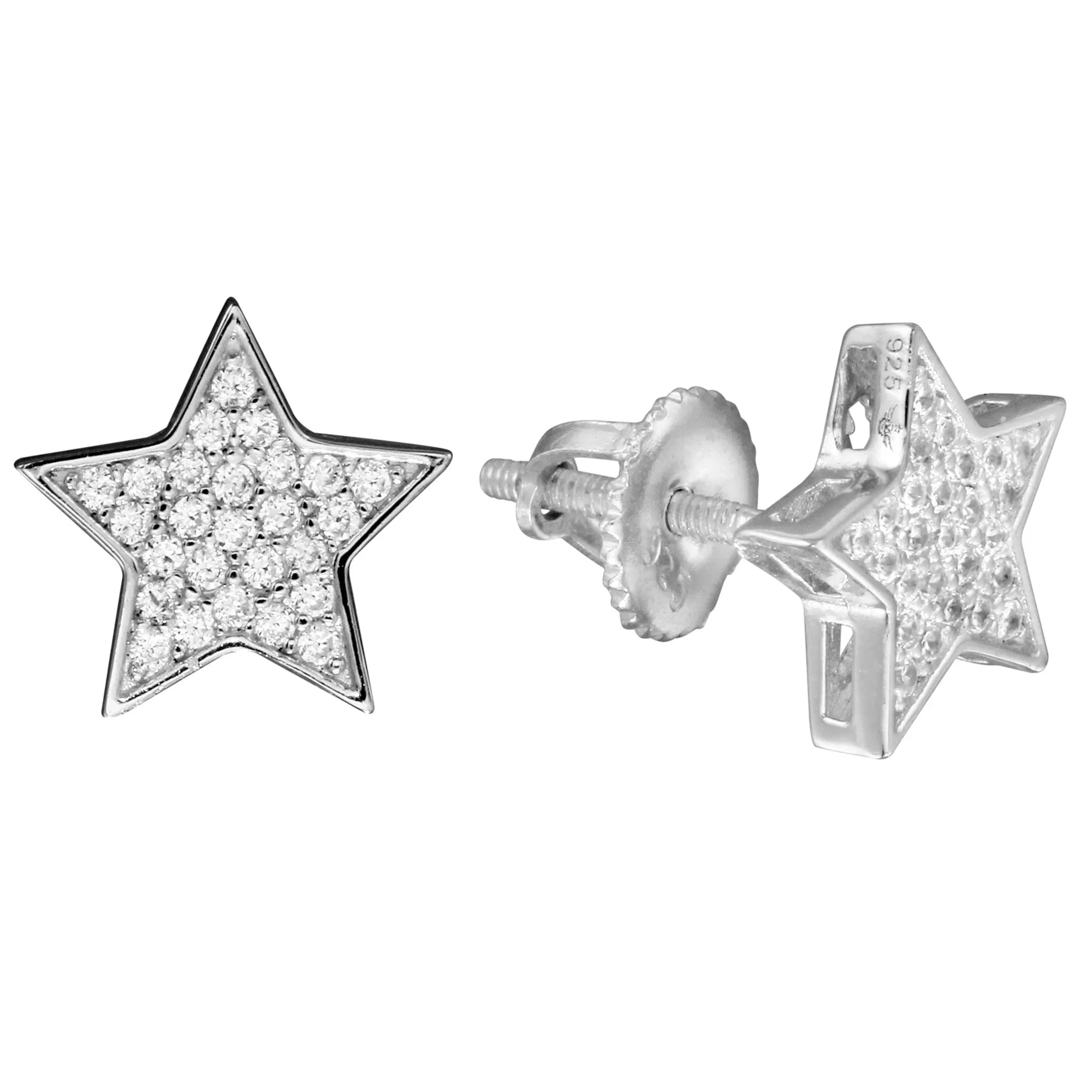 Sparkly Star Studs