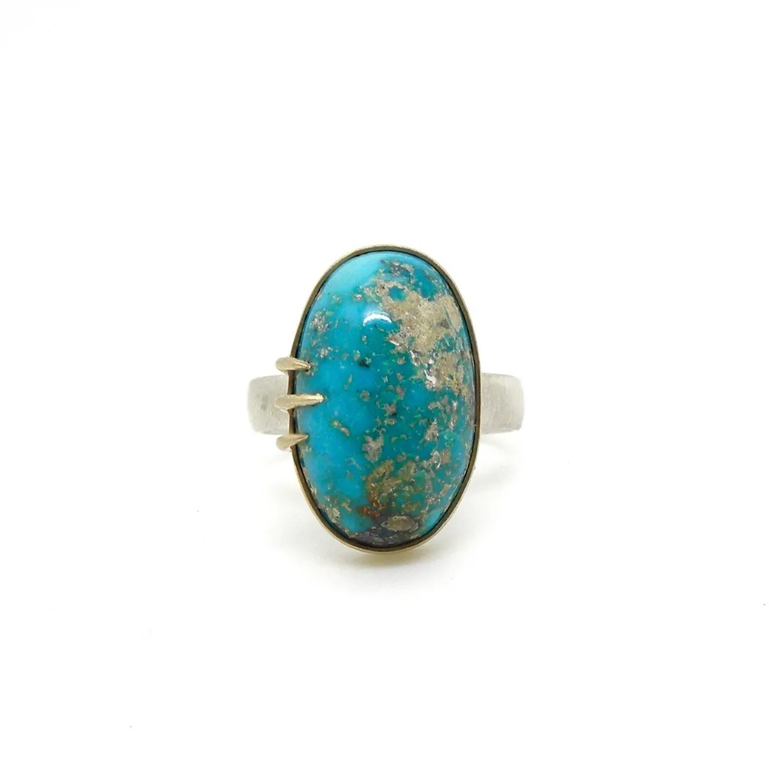 Terra Persian Turquoise Vanity Ring