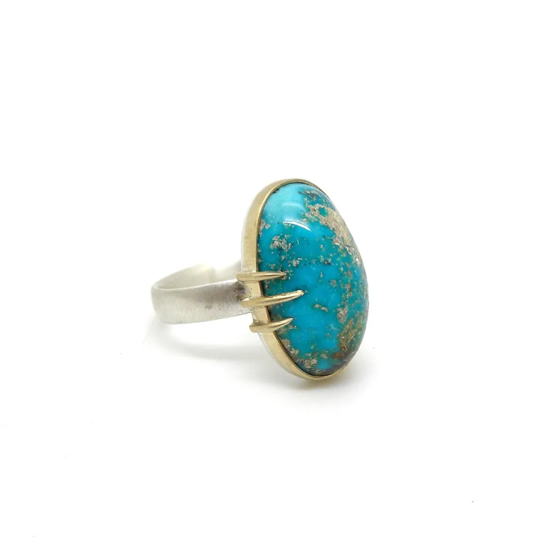 Terra Persian Turquoise Vanity Ring