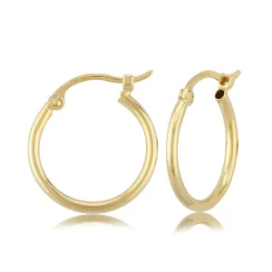 The Classic Gold Hoops in 1.5mm