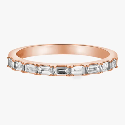 The Lab Grown Baguette Diamond Band Ring