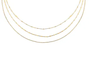 THE LOLITA TRIPLE LAYER CHAIN CHOKER