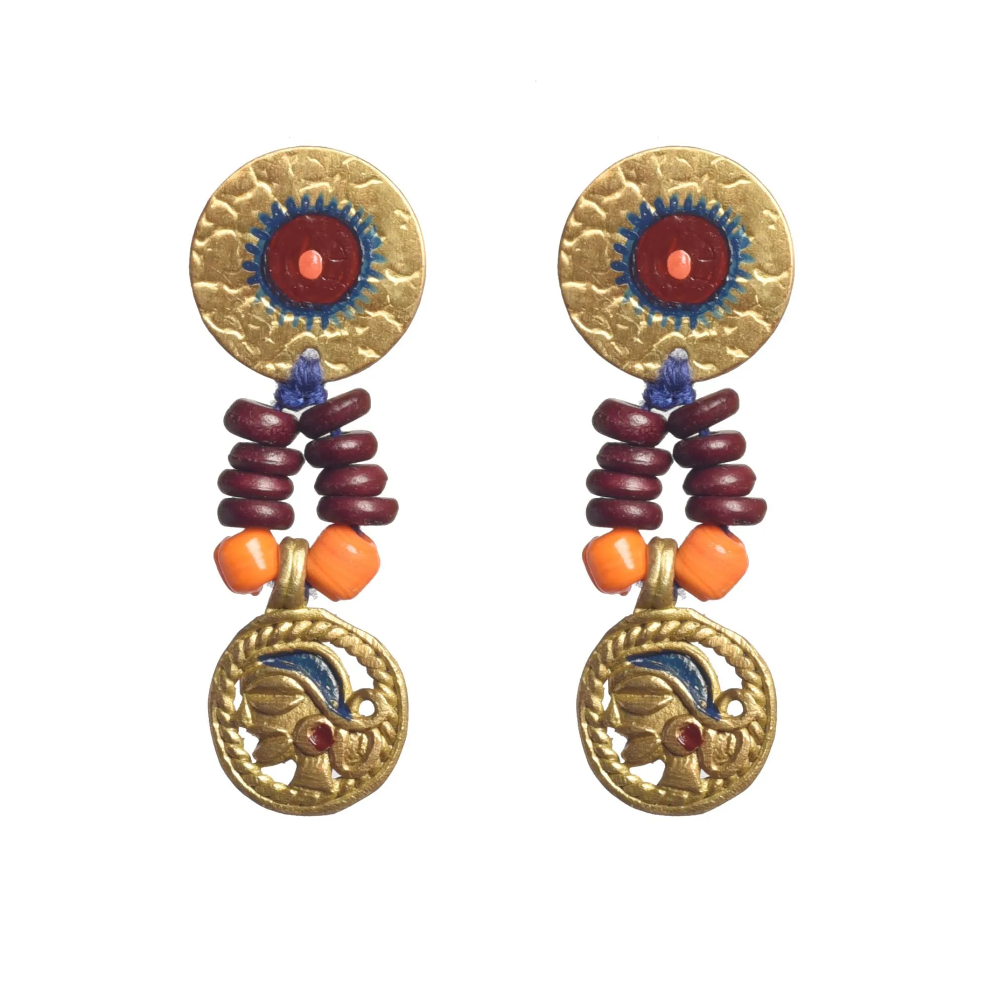 The Royals Handcrafted Tribal Earrings