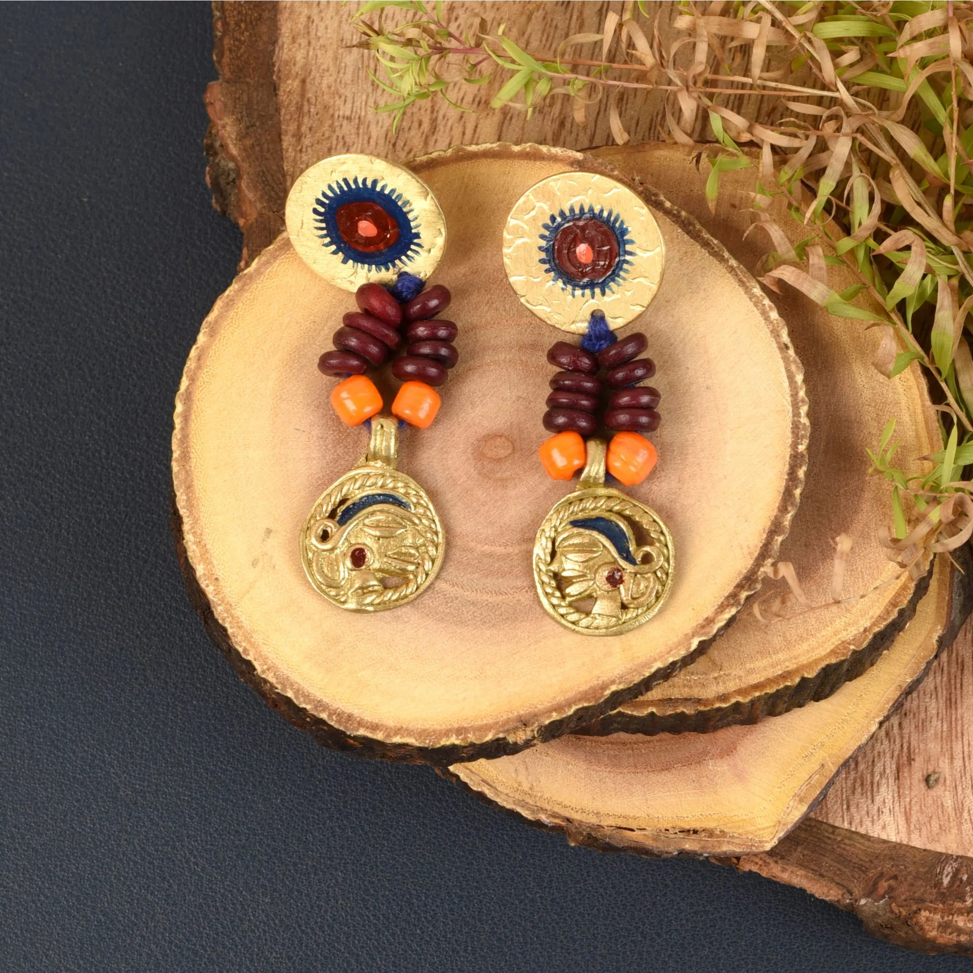 The Royals Handcrafted Tribal Earrings