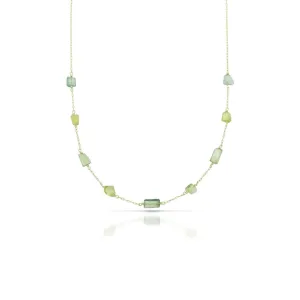 Tourmaline Station Necklace