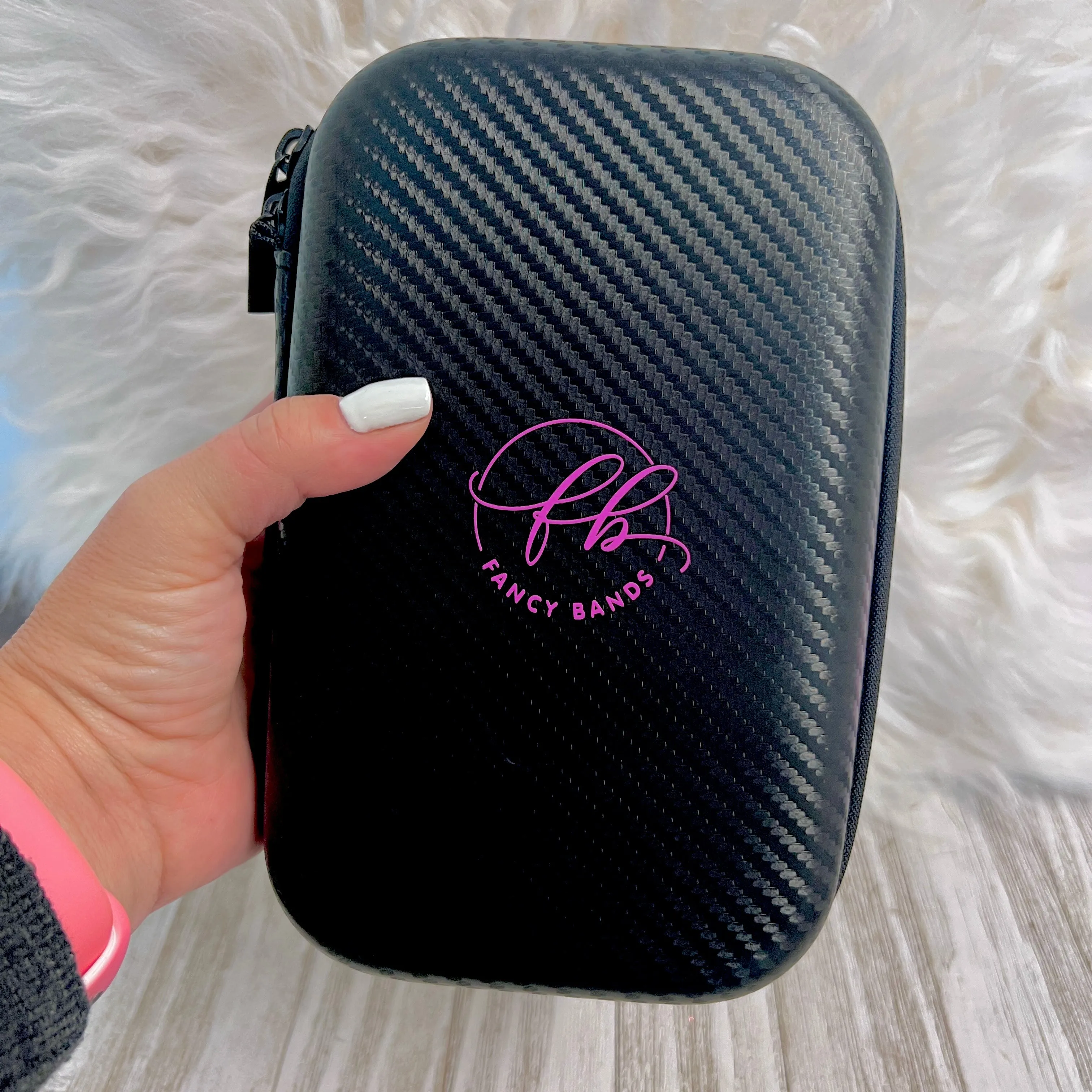 Travel Size Fancy Band Storage Case Two Colors Available