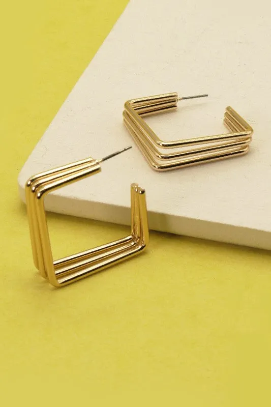 Tri Square Hoops