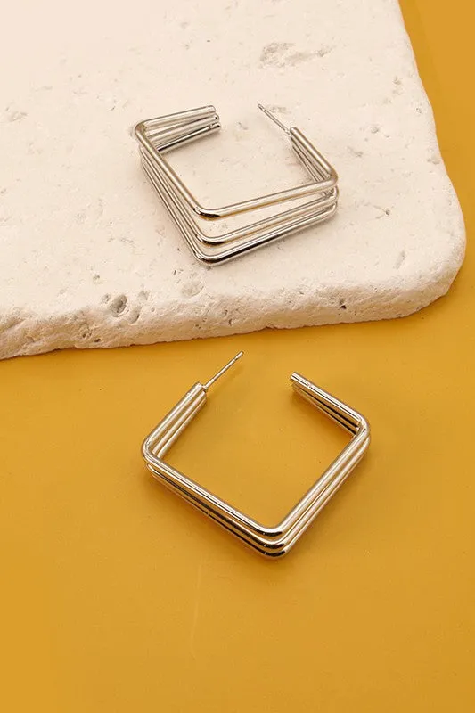 Tri Square Hoops