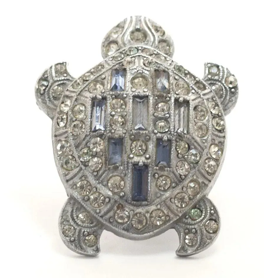 Vintage 1930s Turtle Brooch